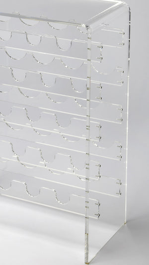 Butler Specialty Crystal Clear Acrylic Wine Rack 3614335