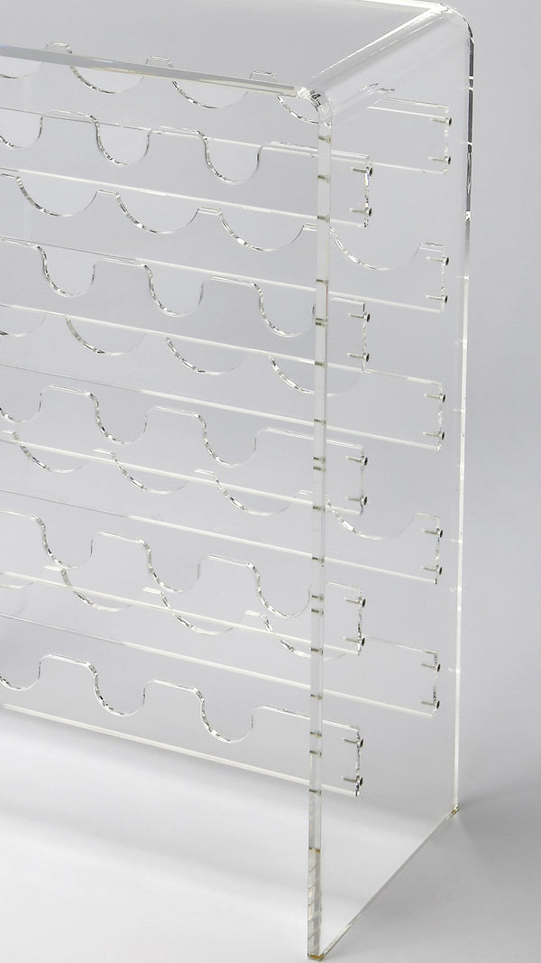 Butler Specialty Crystal Clear Acrylic Wine Rack 3614335
