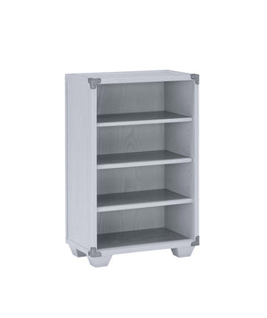 Orchest Transitional/Industrial Bookcase Frame: Gray 36144-ACME