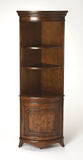 Dowling Olive Ash Corner Cabinet