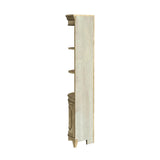 Butler Specialty Dowling 1 Door Corner Cabinet XRT Antique Beige Poplar solids, MDF, cherry Veneer 3621424-BUTLER