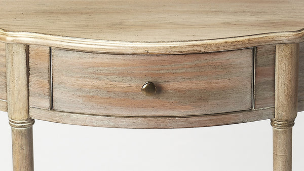 Butler Specialty Skilling DriftWood Demilune Console Table 3623247