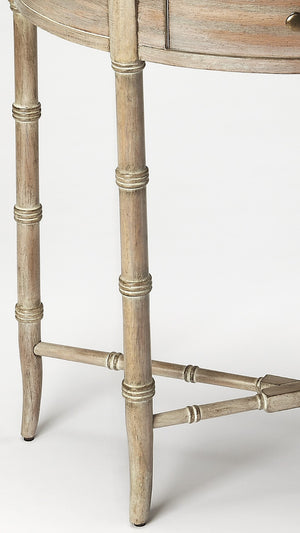 Butler Specialty Skilling DriftWood Demilune Console Table 3623247