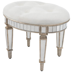 Butler Specialty Garbo Mirrored Vanity Stool 3630146