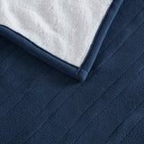 Fleece to Sherpa Casual 100% Polyester Fleece to Sherpa Heated Blanket