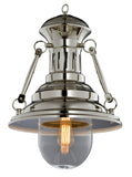 11.5" x 11.5" x 54" Industrial Pendant Lamp