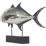 4" x 25" x 15" Tuna Fish Statue
