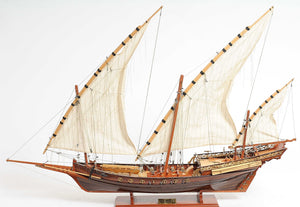 Hand Built Real Wood Model Ship