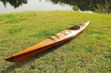 HomeRoots 23" X 206" X 13" Wooden Kayak 1 Person 364272-HOMEROOTS 364272