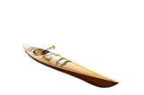 HomeRoots 24" X 177" X 13.5" Wooden Kayak 364274-HOMEROOTS 364274