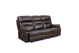 89" X 40" X 41" Brown Power Reclining Sofa