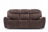 88" X 40" X 40" Brown Sofa