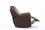 41" Brown Reclining Chair