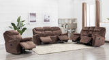 195" X 120" X 120" Brown Sofa Set