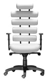 Zuo Modern Unico 100% Polyurethane, Plywood, Nylon Modern Commercial Grade Office Chair White, Black 100% Polyurethane, Plywood, Nylon