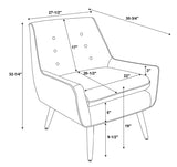 Trelis Chair - Gray Flannel