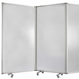 212 x 1 x 71 Clear Metal 6 Panel Resilient Screen