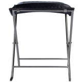 Butler Specialty Melton Black Leather Stool 3722034