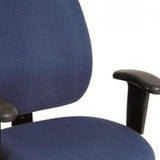 29.5" x 26" x 37" Navy Tilt Tension Control Fabric Chair