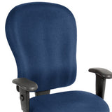 29" x 26" x 40.5" Navy Fabric Chair