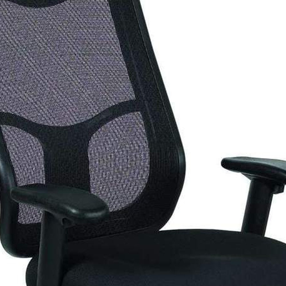 High Back Black Mesh Fabric Chair