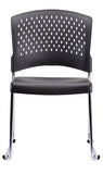 Set of 4 Professional Plastic Guest Chairs