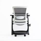 25" x 25.4" x 36.8" Black Elastic Mesh Seat and Back Chair