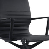 23.8" x 20.8" x 35.8" Black Vinyl Flex Tilt Chair