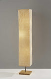 Wildside Paper Shade Floor Lamp with Wood Base