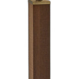 Walnut Wood Finish Monument Table Lamp