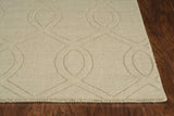 Beige Polyester Rug