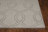 Taupe Polyester Rug