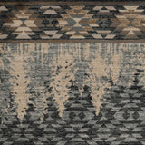 HomeRoots 8'X10' Slate Blue Machine Woven Pinegrove Lodge Indoor Area Rug 374419-HOMEROOTS 374419