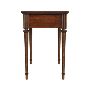 Butler Specialty Edmund Writing Desk XRT Antique Cherry Rubberwood, MDF, Cherry Burl Veneer 3746011-BUTLER