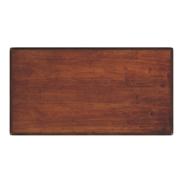 Butler Specialty Edmund Writing Desk XRT Antique Cherry Rubberwood, MDF, Cherry Burl Veneer 3746011-BUTLER