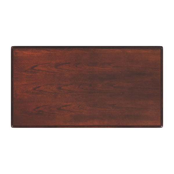 Butler Specialty Edmund Writing Desk XRT Cherry Rubberwood, MDF, Cherry Veneer 3746024-BUTLER