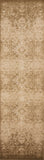 91 X 130 Beige Polypropylene Rug