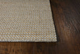 Grey Hand Woven Wool And Jute Indoor Area Rug