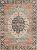 Blue Jute or Polyester Area Rug