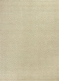 2'x4' Ivory Hand Woven Herringbone Jute Indoor Accent Rug