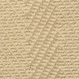 5'x8' Ivory Herringbone Hand Woven Jute Indoor Area Rug