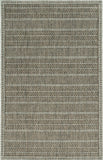 3' x 4' Mocha Polypropylene Area Rug