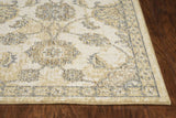 Ivory Sand Vintage Wool Accent Rug