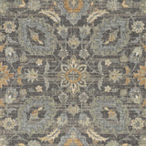 HomeRoots 91 X 130 Taupe Wool Rug 375287-HOMEROOTS 375287