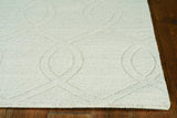 91 X 130 Ivory Polypropylene Rug