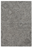 HomeRoots 5'X7' Grey Hand Tufted Abstract Indoor Area Rug 375364-HOMEROOTS 375364