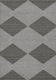 4' x 6' Grey or Ivory Geometric Diamond Area Rug