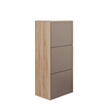 Bamboo Shoe Storage Cabinet E4003A0391A00 Natural Oak, Taupe