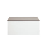 Knight Shoe Storage Bench E4007A2191A00 White, Taupe