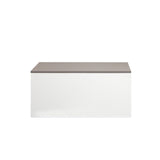 Knight Shoe Storage Bench E4007A2191A00 White, Taupe